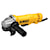 Profile of small angle grinder.