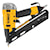 Profile of 15 gauge Precision point DA style angle finish nailer.