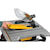 Table insert feature of Compact Jobsite table saw.
